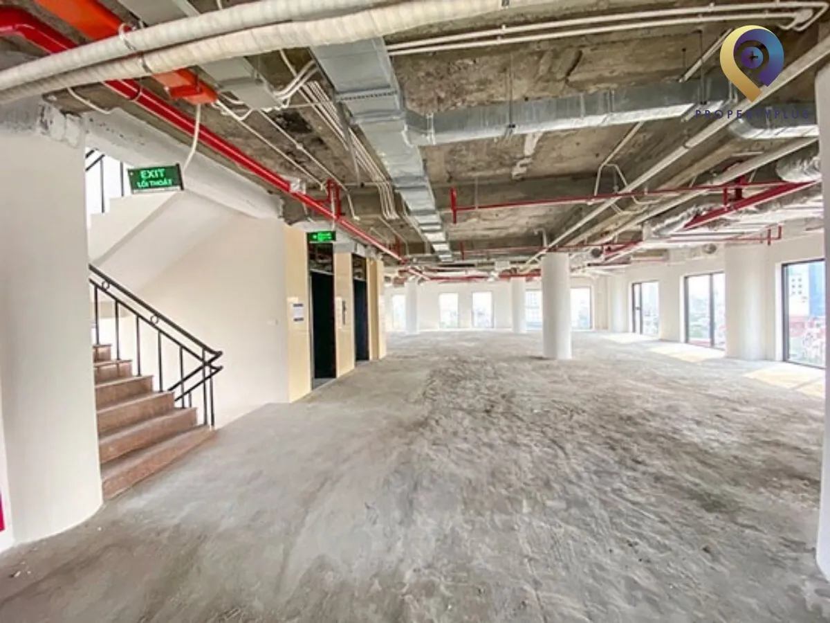 Diện tích mặt sàn trống tại tòa nhà VAD Building, Quận Ba Đình